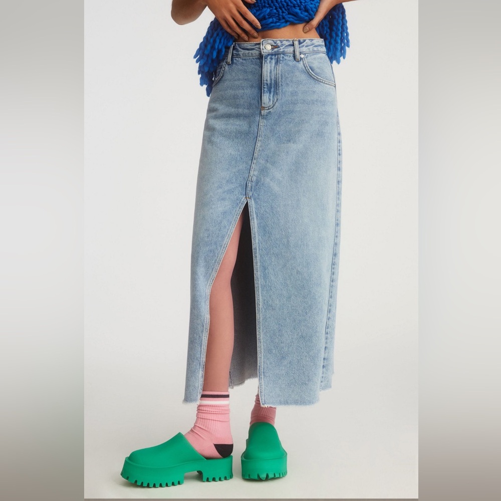 Pilcro Madi Denim Skirt